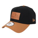 ニューエラ（NEW ERA）（メンズ、レディース）キャップ OD 9FORTY A-Frame ダックキャンバス レザーパッチ 14110122