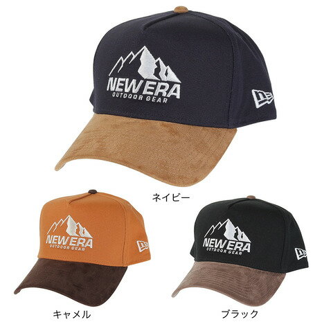 ニューエラ（NEW ERA）（メンズ、レディース）帽子 キャップ アウトドア 940AF DUCK スウェード キャップ 13772450 13772451 13772452