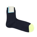 コンフィーハウス(Comfy House)(メンズ)コットンリブ・ミドルクルー ソックス CHL250MC1-407