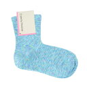 コンフィーハウス(Comfy House)(レディース)カラースラブ・ロウクルー ソックス CHM240LC1-400