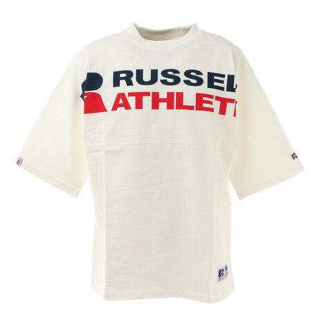 ラッセル（RUSSELL） プロコットン USA 半袖Tシャツ FRロゴ RBM21S0010 WHT ヘビーウェイト （メンズ）