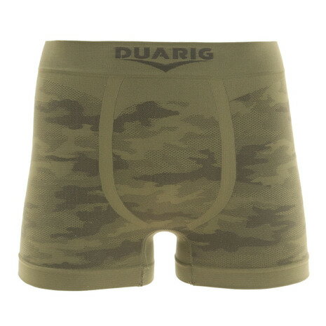 デュアリグ（DUARIG）（メンズ）ドライプラス 成型ボクサーパンツ カモフラ 891D1GC2698 KHK 吸汗 速乾 カーキ