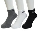 オークリー(OAKLEY)(レディース)アンクルソックス 3足組 93238JP-958