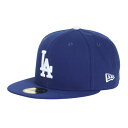 ニューエラ(NEW ERA)(メンズ、レディース)キャップ 59FIFTY MLB オンフィールド ロサンゼルス ドジャース ゲーム 14524875 ロイヤル...