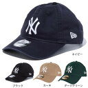 ニューエラ(NEW ERA)(メンズ)9TWENTY クロスストラップ ウォッシュドコットン ニューヨーク・ヤンキース 13562176 13562177 13...
