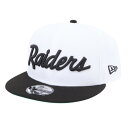 ニューエラ(NEW ERA)(メンズ、レディース)9FIFTY ラスベガス・レイダース キャップ 13562076(4)
