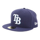 ニューエラ(NEW ERA)(メンズ)帽子 59FIFTY MLBオンフィールドキャップ 13554966 帽子 吸汗速乾 大きいサイズ
