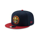 ニューエラ(NEW ERA)(メンズ、レディース)キャップ 9FIFTY NBA デンバー・ナゲッツ バイザー 13552037 帽子(4)