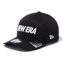 ニューエラ(NEW ERA)(メンズ)9FIFTY ストレッチスナップ ワードマークロゴ ブラック×ホワイト キャップ 13552069 帽子(4)