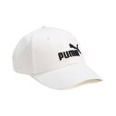 プーマ(PUMA)(メンズ、レディース)ESSNo1BBキャップAF 02590702 白 フリーサイズ