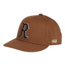 ライズ(RYZ)(メンズ、レディース)ROUNDNESS-R ロゴキャップ RZ20ST24SS0037 BRN