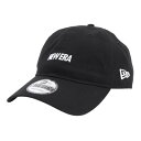 ニューエラ(NEW ERA)(メンズ、レディース)キャップ 9THIRTY ワードマークロゴ ノンウォッシュコットン 13552098 帽子 大きいサイズ