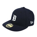 ニューエラ(NEW ERA)(メンズ)LP 59FIFTY MLBオンフィールド デトロイト・タイガース ホーム 12149614 2021年モデル 日よけ 帽子 キャップ 吸汗速乾