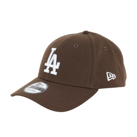 ニューエラ(NEW ERA)(メンズ、レディース)帽子 キャップ 940 ロサンゼルス・ドジャース WALNUT 茶色 Mサイズ 14667903 シンプル カジュアル おしゃれ