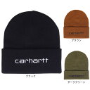 カーハート（CARHARTT）（メンズ）SCRIPT ビーニー I030884