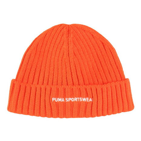 プーマ(PUMA)(メンズ、レディース)ニット帽 ユニセックス スポーツウェア フィッシャーマン ビーニー 02482905 フリーサイズ オレンジ