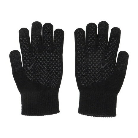 ナイキ（NIKE） 手袋 防寒 ニット テック&グリップ グローブ2.0 黒 CW1025 091 （メンズ）