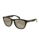 オークリー(OAKLEY)(メンズ)サングラス FROGSKINS Matte Black/Prizm Black Polarized 9245-8754 ケー...