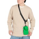 ヤックパック(YAK PAK)(メンズ、レディース)ショルダーポーチ 緑 YAK24S010011 GRN ショルダーバッグ サコッシュ フォンバッグ 斜め掛け...
