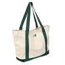 ニューバランス(new balance)(メンズ、レディース)トートバッグ キャンバストート LAB23178NWG グリーン