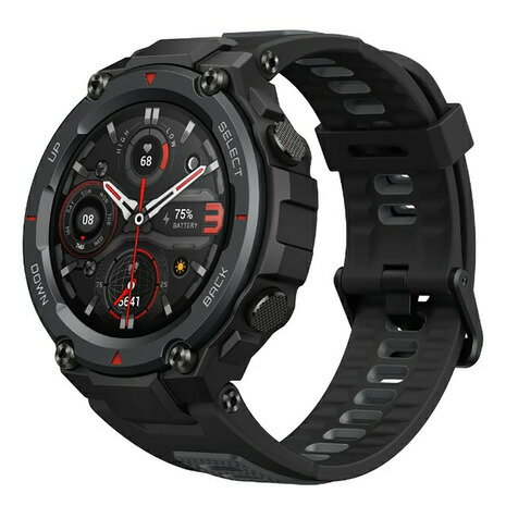 AMAZFIT（AMAZFIT）（メンズ、レディース）スマートウォッチ T-Rex Pro ブラック sp170036C01