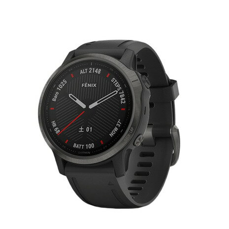 ガーミン（GARMIN）（メンズ、レディース）スマートウォッチ フェニックス6S サファイア FENIX 6 SAPPHIRE Black DLC 010-02159-7D