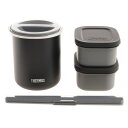 サーモス(THERMOS)(メンズ)保温弁当箱 362 DBQ-362 MTBK