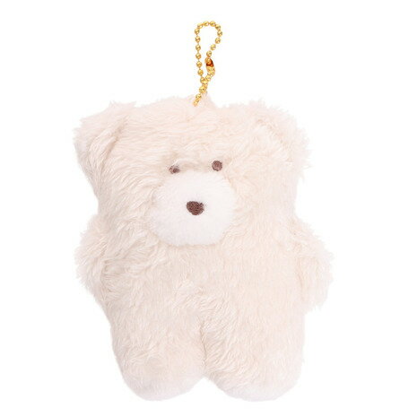 クーリア（Q-Lia）（レディース、キッズ）モコモカ ボールチェーン付きマスコット クリーム 59807