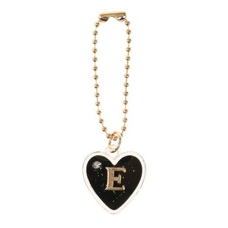 ミナミ(Minami)(キッズ)プチハートイニシャルチャーム E HK122BK E ミナミ(Minami)(キッズ)プチハートイニシャルチャーム E HK122BK E