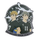 ハイキュー!!(haikyu)(メンズ、レディース、キッズ)キャラステッカー ハイキュー 宮侑&宮治 TM1005