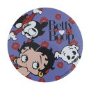 ベティー ブープ(BettyBoop)(メンズ、レディース、キッズ)ベティー ブープ キャラクターステッカー パープルサークル BT1023