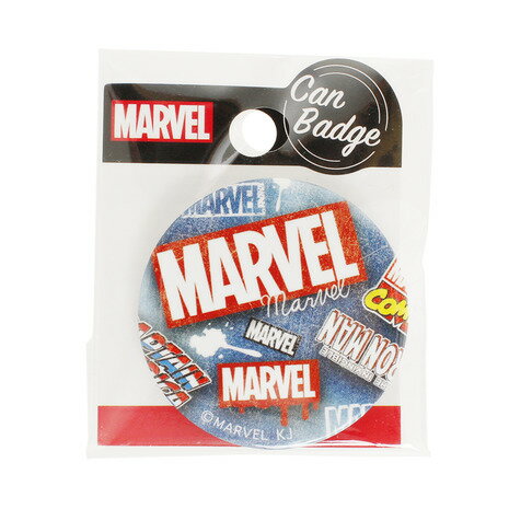 マーベル（MARVEL） 缶バッジ デニム 48232 （メンズ、レディース、キッズ）