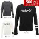 【500円OFFクーポン対象！4/3迄】ハーレー（HURLEY）（メンズ）ラッシュガード 長袖 パーカー ジップ ONE AND ONLY MRG2100001 UVカット 水陸両用 紫外線対策 UPF50