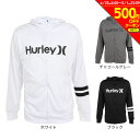 【500円OFFクーポン対象！5/1迄】ハーレー（HURLEY）（メンズ）ラッシュガード パーカー 長袖 UVカット UPF50 紫外線対策 RASH ONE AND ONLY MRG2310036