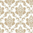 ポーセラーツ 転写紙 模様 DAMASK (M) (ダマスク ベージュ) beige (無くなり次第終了)