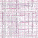 ポーセラーツ 転写紙 模様 PLAID TWEED (プレイドツイード ピンク パープル) pink