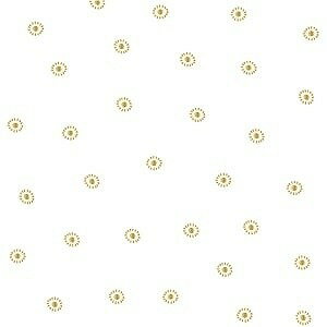 ポーセラーツ 転写紙 水玉模様 FLOWER DOT (フラワードット・メタリックゴールド) gold (無くなり次第終了)