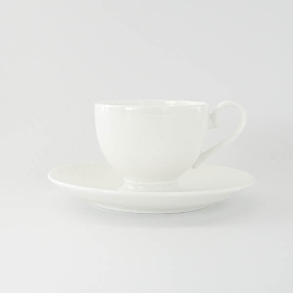ポーセラーツ 白磁 食器 白い食器 コーヒーカップ エチュードカップ＆ソーサー(コーヒー) white