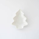 ポーセラーツ 白磁 食器 北欧風 クリスマス まとめ買い 業務用 ツリープレート(S)