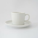 ポーセラーツ 白磁 プラットカップ&ソーサー(M)(L)/ 食器 カップ&ソーサー コップ まとめ買い 業務用 キッチン用品 北欧風