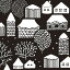 ポーセラーツ 転写紙 シーズン SANTA CLAUS VILLAGE(サンタクロースヴィレッジ・ホワイト) white (無くなり次第終了) 1,518円