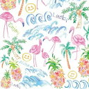 ポーセラーツ 転写紙 ハワイアン ALOHA SUMMER(アロハサマー)