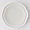 ポーセラーツ 白磁 食器 すかしフラワープレート 北欧風 まとめ買い 業務用