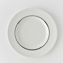 ポーセラーツ 白磁 食器 トッカータ24cmプラチナプレート 北欧風 まとめ買い 業務用