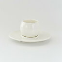 ポーセラーツ 白磁 食器 コーヒーカップ ソーサー セット 北欧風 まとめ買い 業務用 リング(カップ&ソーサー)