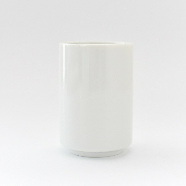 湯呑み カップ 白磁 白い食器 ポーセリンアート 湯呑みII(ストレート) （無くなり次第終了）新生活