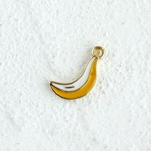 ハンドメイド 手芸 材料 チャーム パーツ BANANA