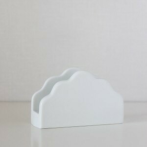 ポーセラーツ 白磁 ステーショナリー レターホルダー (フリル) 北欧風 まとめ買い 業務用