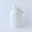 ポーセラーツ 白磁 ペット ペットフードポット (L) 北欧風 まとめ買い 業務用