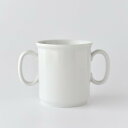 ポーセラーツ 白磁 食器 北欧風 まとめ買い 業務用 端午の節句 こどもの日 / ツインハンドルマグ